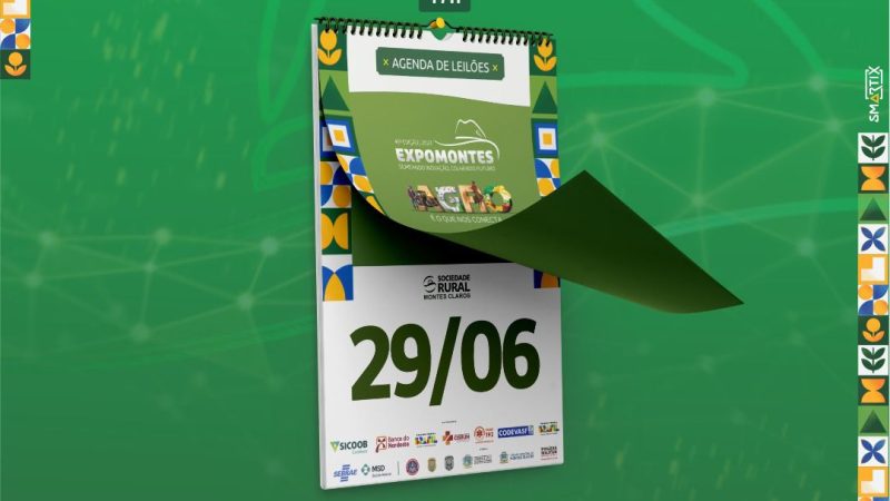 ”Mundão Rural” na Expomontes: Primeiro leilão nesta Quinta (29/06)