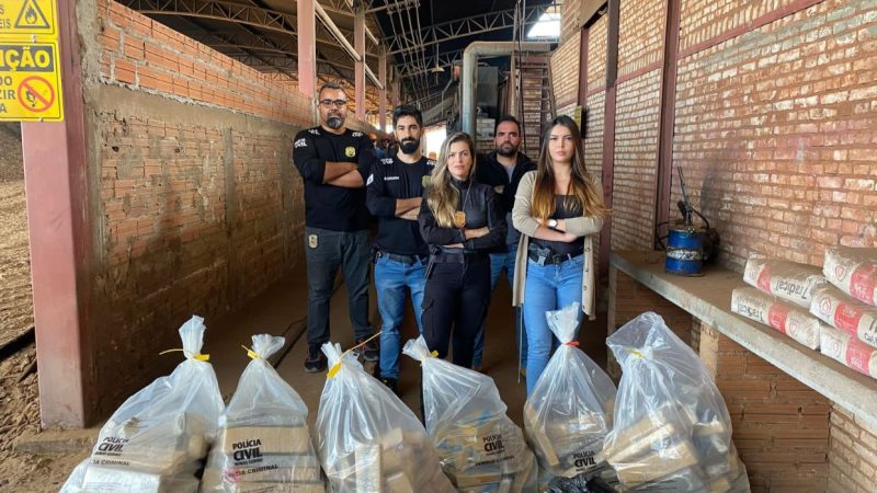 Taiobeiras: Polícia Civil incinera drogas apreendidas