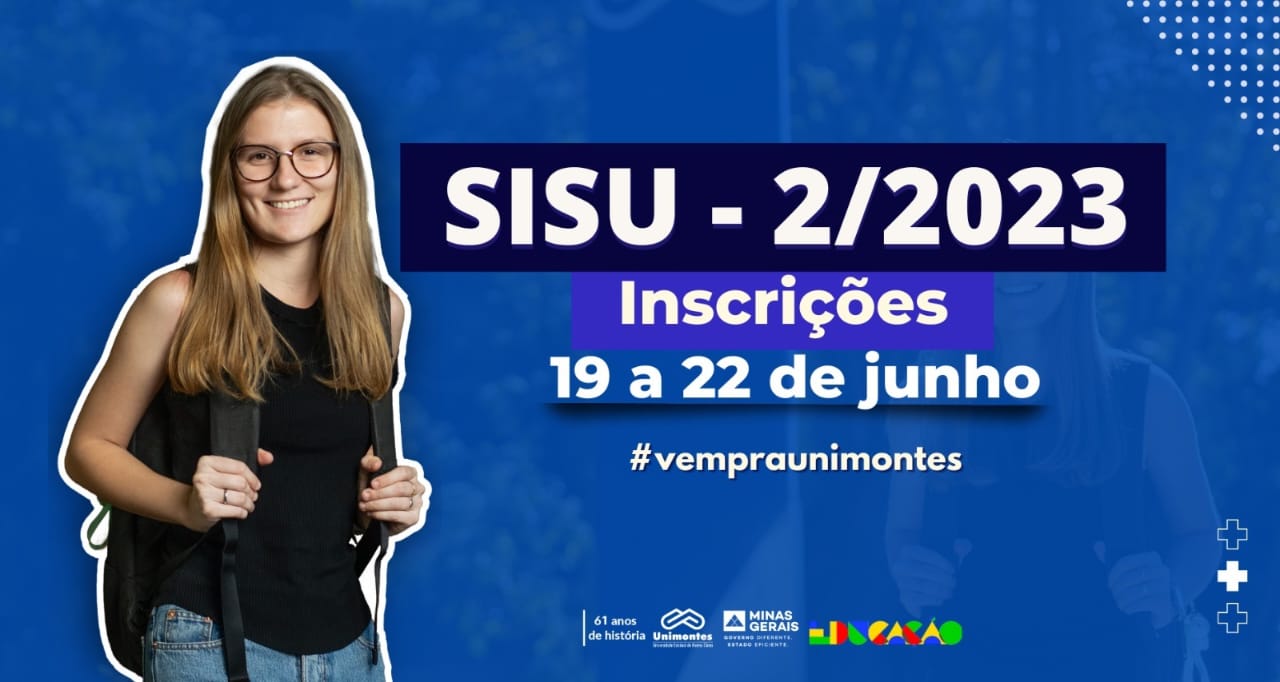 Unimontes abre inscrições para o segundo semestre de 2023 com mais de 600 vagas
