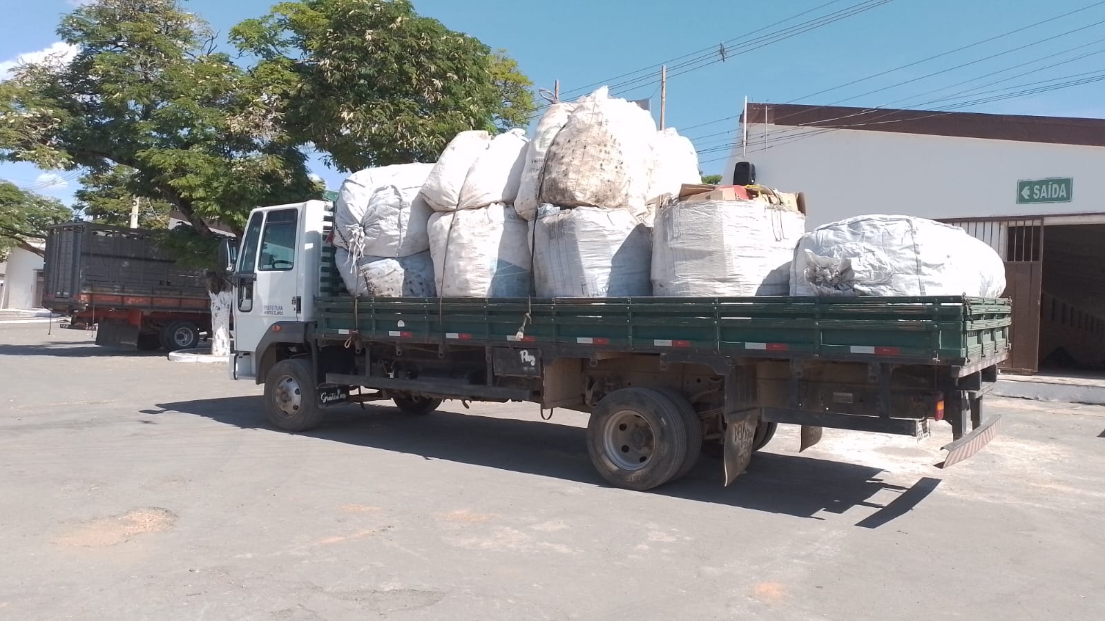 Catadores de recicláveis recolhem cerca de 2 toneladas de material durante a Expomontes