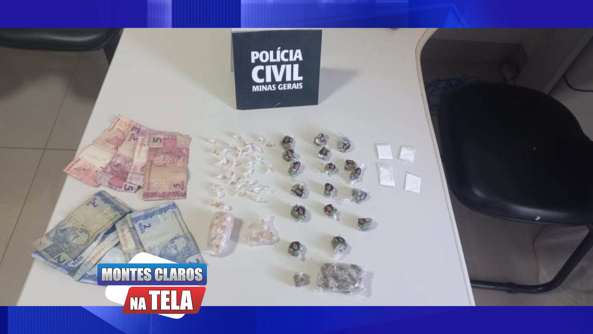 Polícia Civil no combate ao tráfico de drogas no Bairro Conferência Cristo Rei