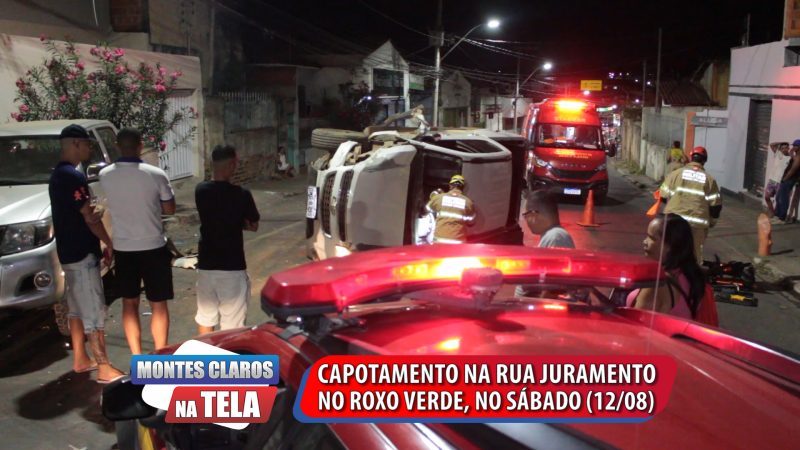 Montes Claros: Acidente entre dois veículos no bairro Cintra