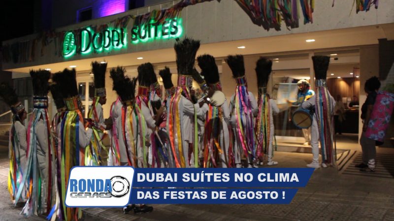 “Ronda Geraes”: Dubai Suítes recebe Catopês para apresentação exclusiva para hóspedes!