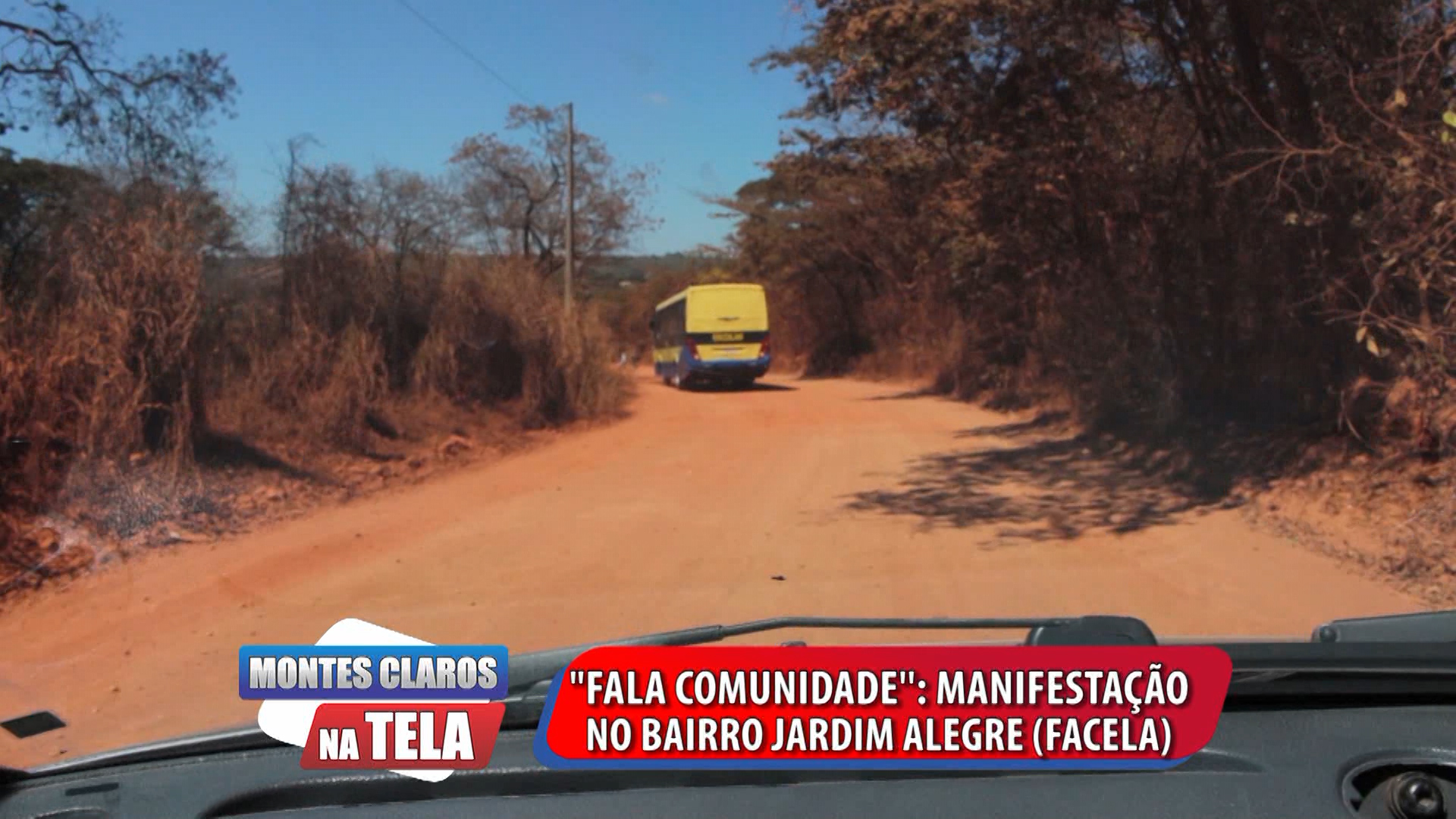 ”Montes Claros na Tela” – ”Fala Comunidade”: Moradores do Facela fazem manifestação !