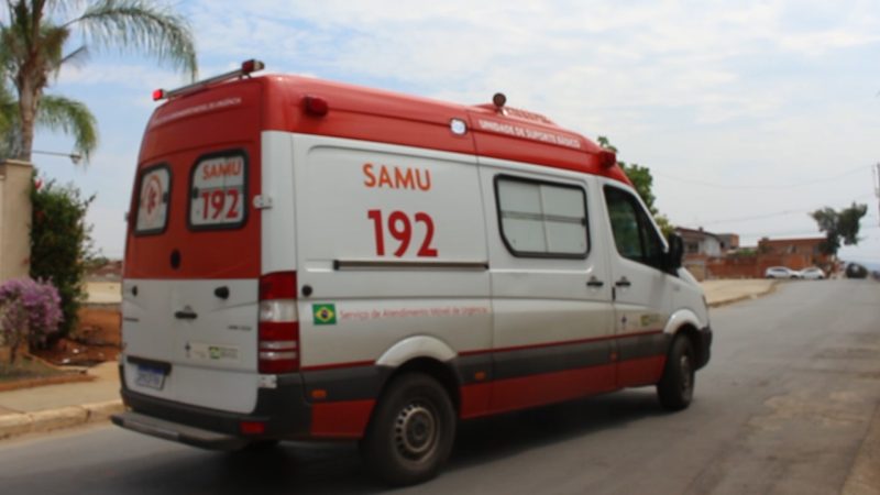 SAMU é acionado para socorrer criança que se afogou em balde