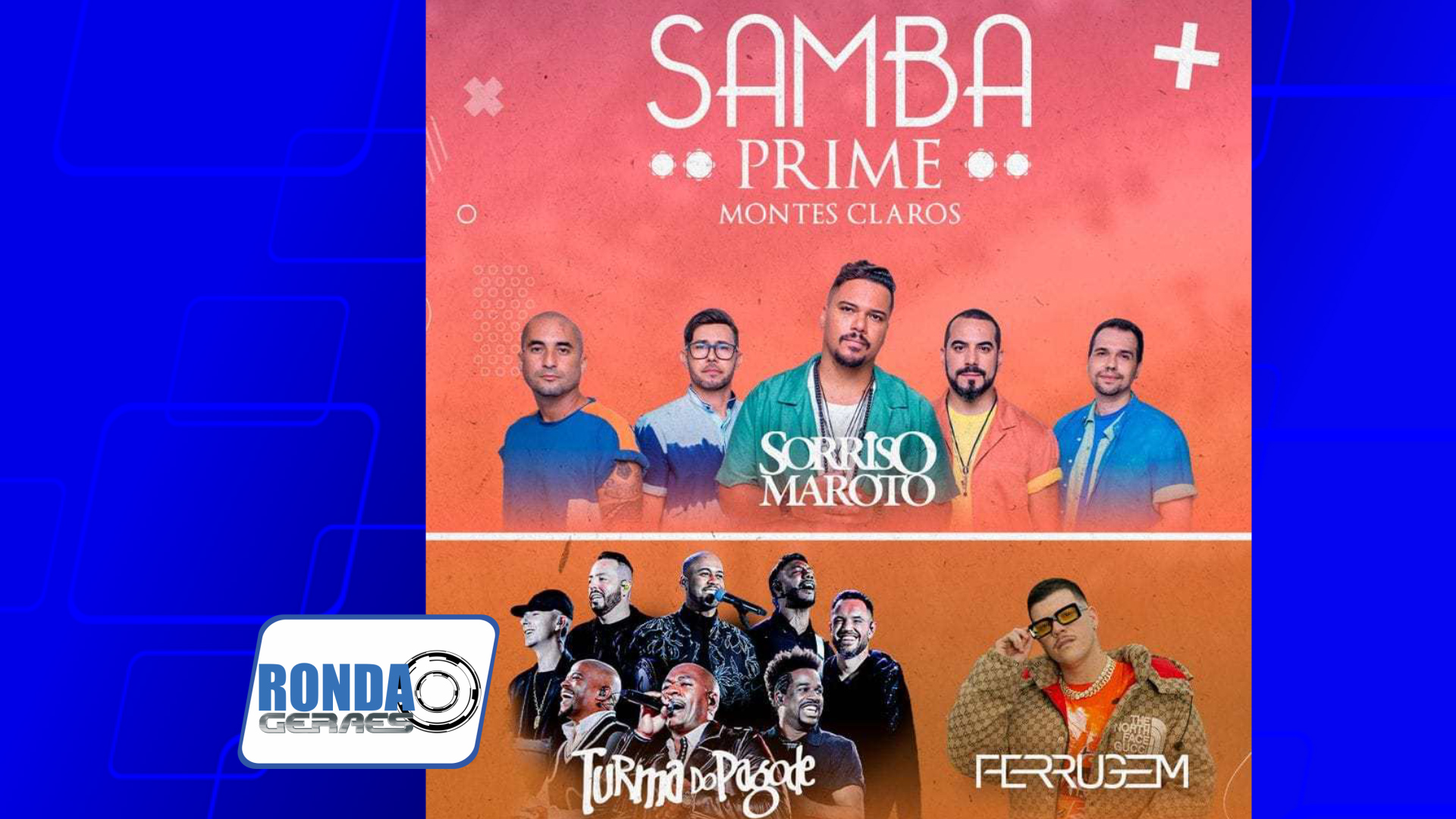 Chega à Montes Claros o Samba Prime, maior festival de samba e pagode do Brasil