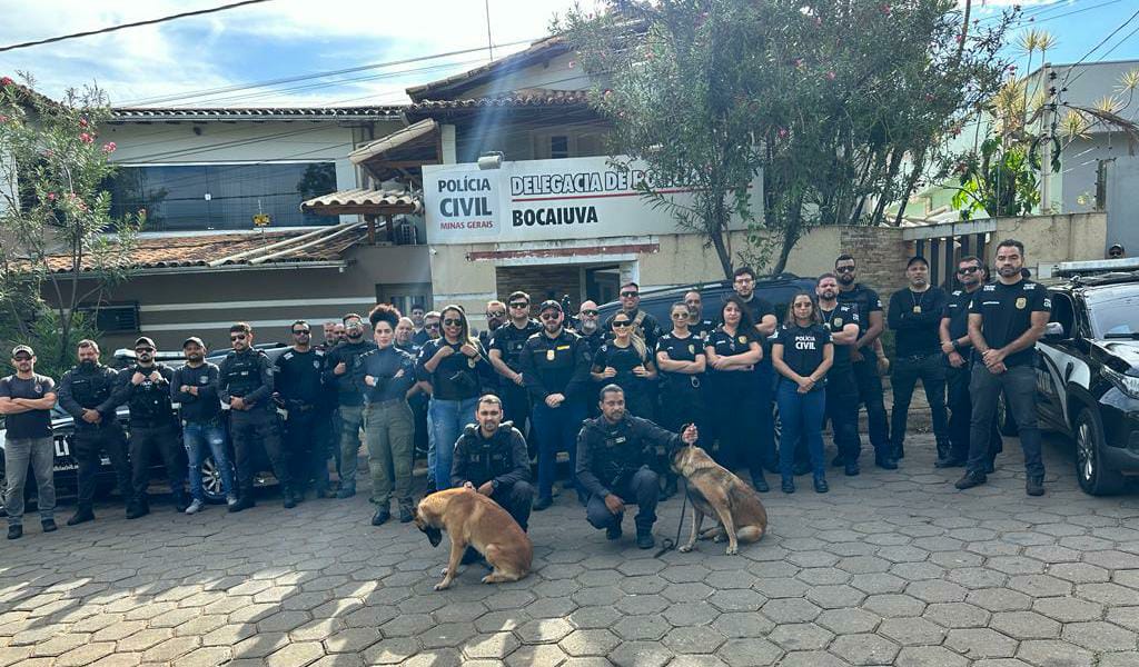 Bocaiúva: Polícia Civil realiza operação ‘Cidade Tranquila’
