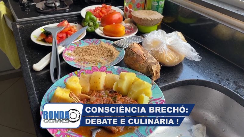”Ronda Geraes” na Consciência Brechó com debate sobre Consciência Negra e Culinária Especial !