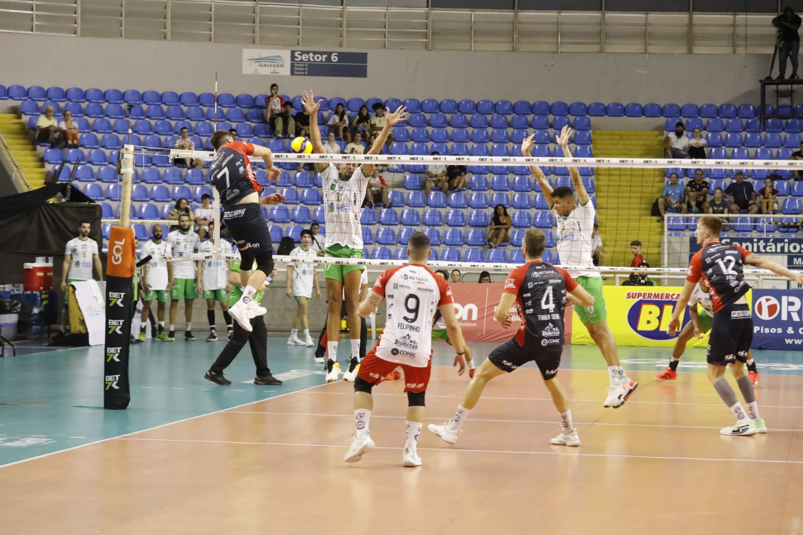Superliga: em Blumenau, MOC América não consegue o resultado positivo diante do adversário