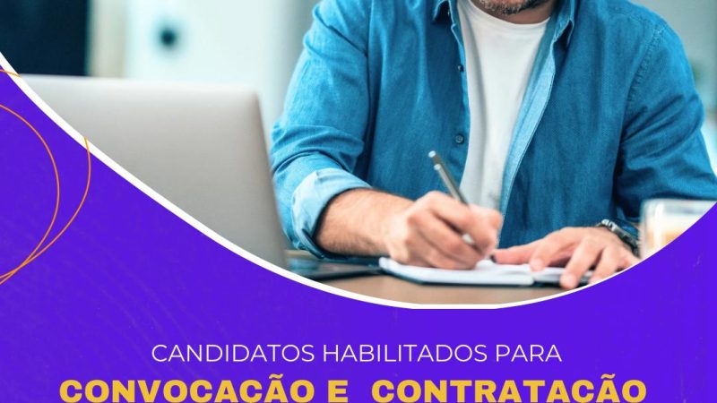 Prefeitura contrata profissionais da educação para o ano letivo 2024