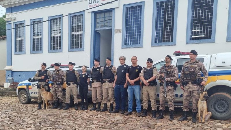 Grão Mogol: Combate ao tráfico de drogas com dois presos