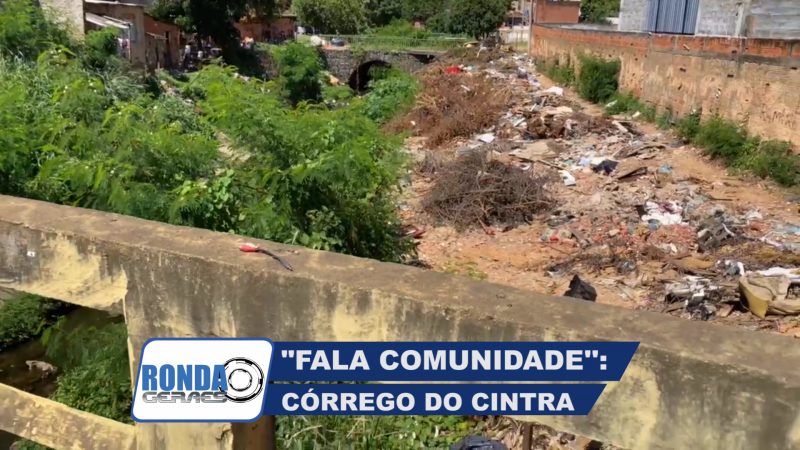 ”Ronda Geraes”: Quadro ”Fala Comunidade” no Córrego da Cintra em Montes Claros !
