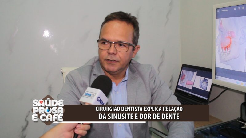 ”Saúde, Prosa e Café”: Cirurgião dentista explica relação da Sinusite e da dor de dente