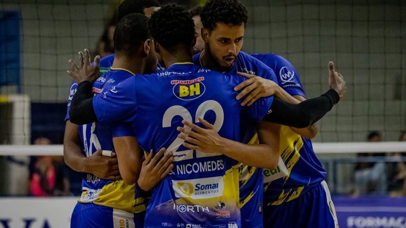 Jogando em Betim, MOC Vôlei é superado pelo atual campeão mineiro Sada Cruzeiro
