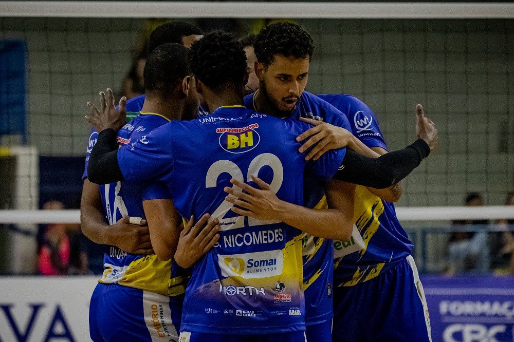 Jogando em Betim, MOC Vôlei é superado pelo atual campeão mineiro Sada Cruzeiro