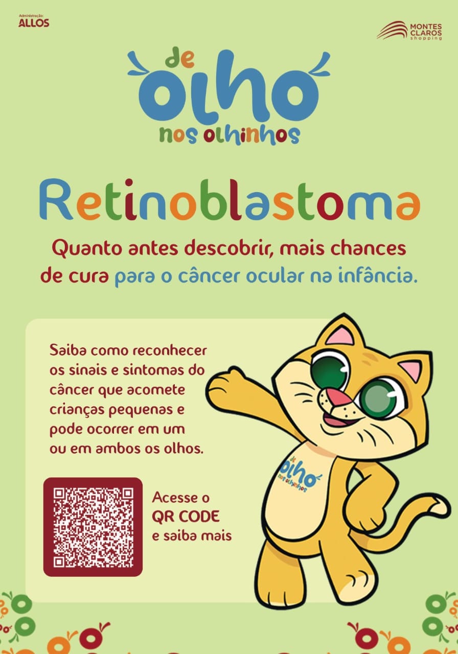 Montes Claros Shopping, ALLOS e Fundação Sara participam da campanha ‘De Olho nos Olhinhos’