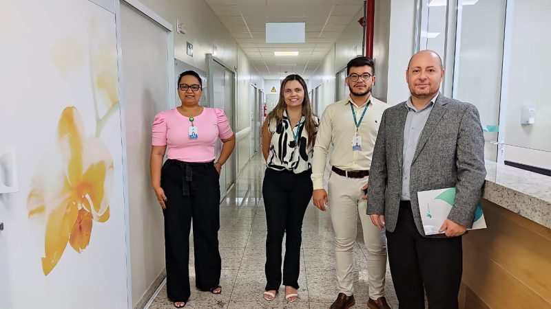 Laboratório Santa Clara conhece nova infraestrutura do Hospital Dilson Godinho