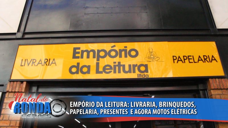 ”Natal do Ronda Geraes”: Empório da Leitura em Montes Claros com novidades