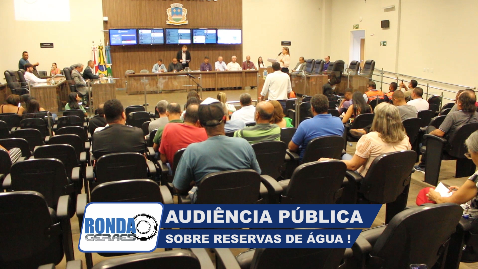 “Ronda Geraes”: Audiência Pública na Câmara Municipal sobre Reservas de Água em Montes Claros !