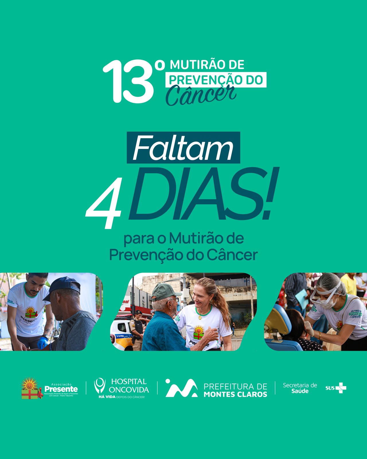 “Saúde, Prosa e Café”: Mutirão de Prevenção do Câncer está chegando !