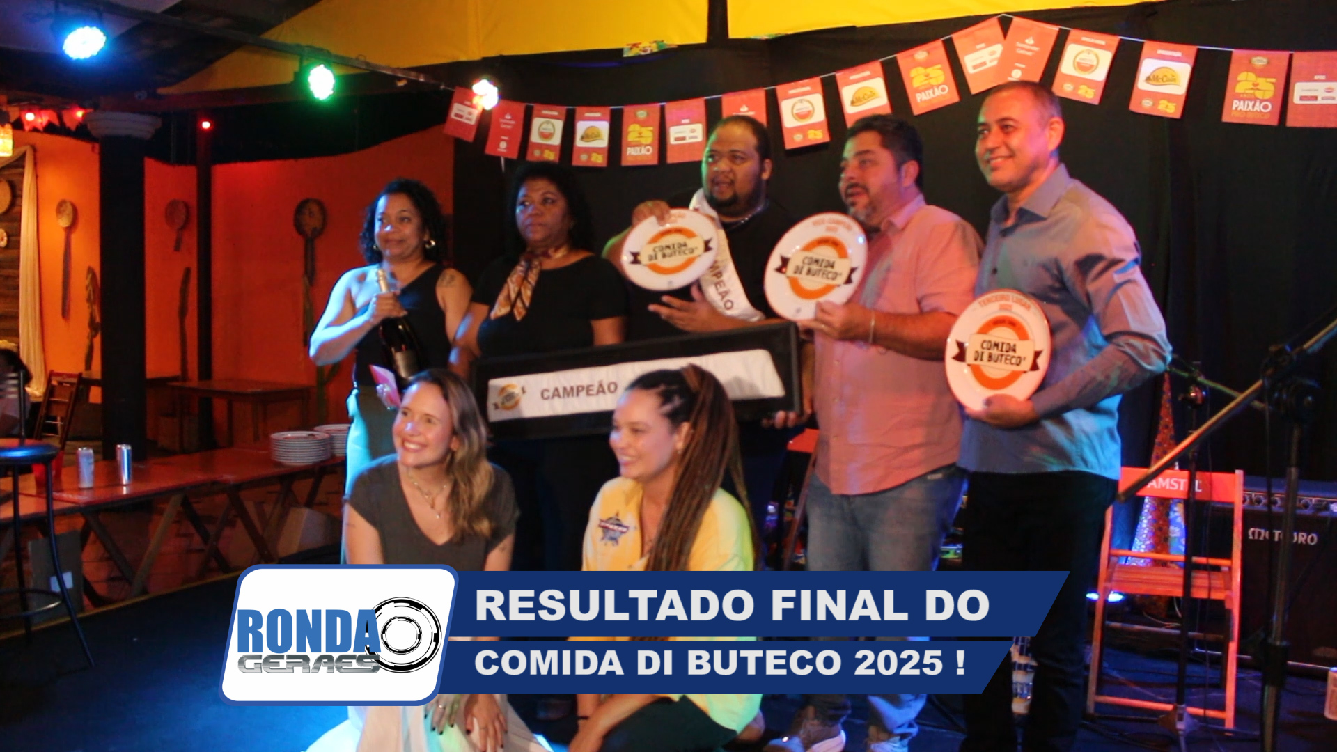 ”Ronda Geraes”: Cobertura do resultado final do Comida di Buteco 2025 !