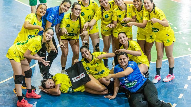 Montes Claros Handebol/AEESB sobe ao pódio com as equipes masculina e feminina na Zonal B do Mineiro Adulto