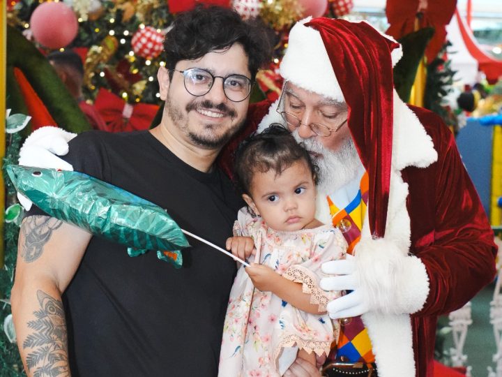 Encanto e cores do Circo do Noel transformam o Natal do Montes Claros Shopping