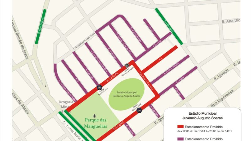 MCTrans divulga operação de trânsito para o jogo North x Atlético Mineiro, no bairro João Botelho