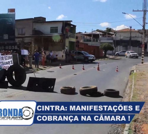 Ronda Geraes Após manifestações e pedidos na Câmara obra no trcho 3 Cintra segue em frente.mp4.Still001